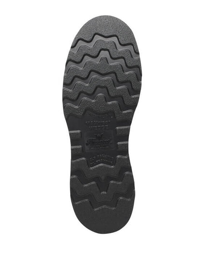 Thorogood Men's American Heritage – 8″ Trail Crazy Horse Black Heel Safety Toe – Moc Toe