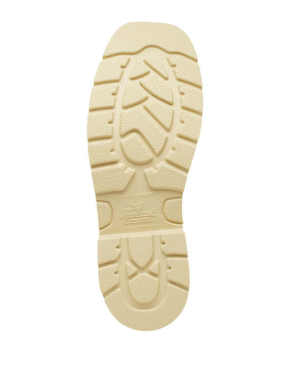 Thorogood Men's Square Toe Wellington – Pebble Bottom/Crazy Horse Upper – 11″ Safety Toe