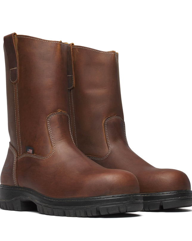 Thorogood Men's Genesis Series – 11″ Bourbon Nano Round Toe