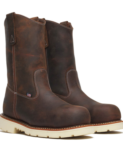 Thorogood Men's AMERICAN HERITAGE – 11″ Crazy Horse Steel Toe 90