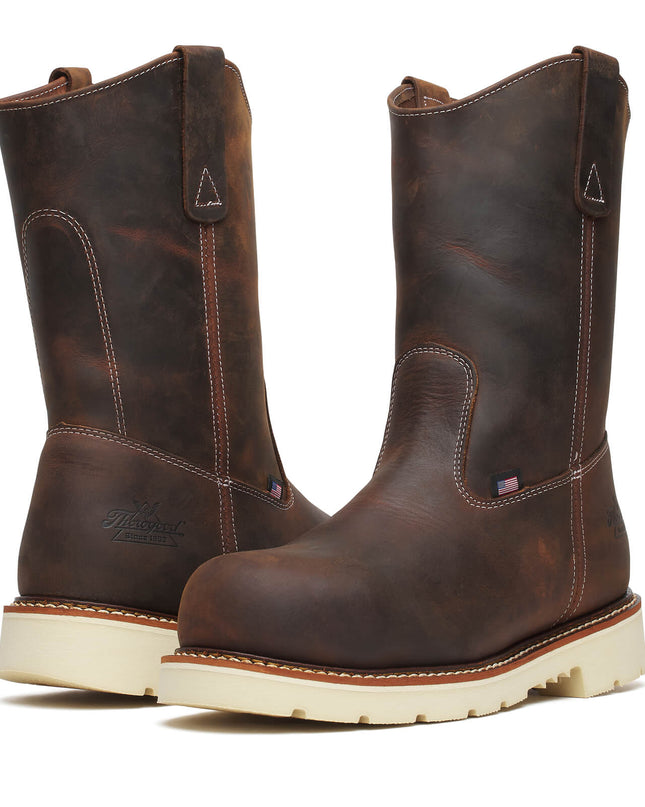 Thorogood Men's AMERICAN HERITAGE – 11″ Crazy Horse Steel Toe 90