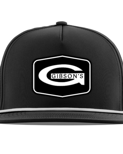 Gibson's PVC Patch Hat - Flat Bill