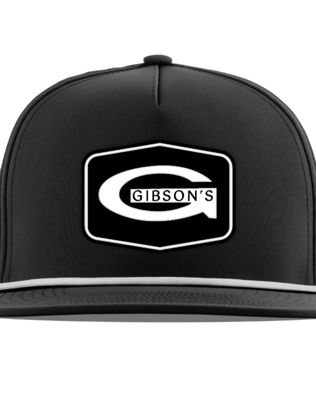Gibson's PVC Patch Hat - Flat Bill