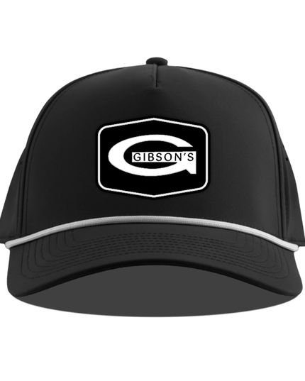 Gibson's PVC Patch Hat - Curved Bill