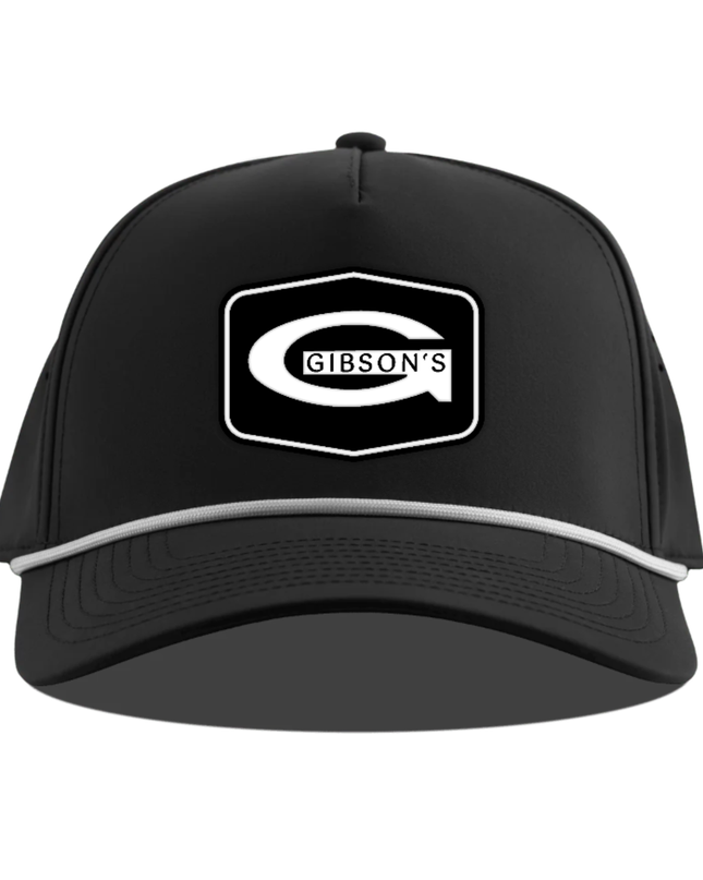 Gibson's PVC Patch Hat - Curved Bill