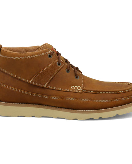 Men's 4" Wedge Sole Boot - Oiled Saddle