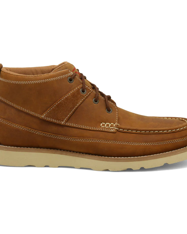 Twisted X Men's 4" Wedge Sole Boot - Oiled Saddle