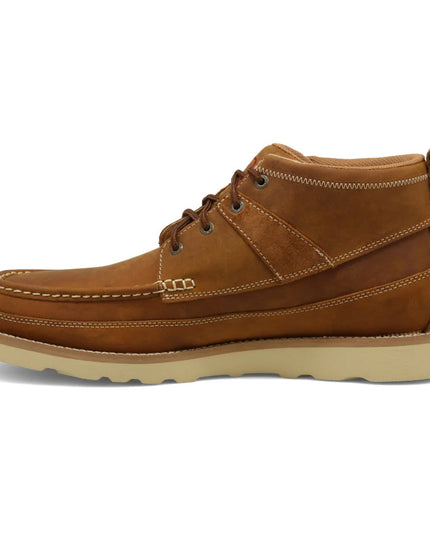 Men's 4" Wedge Sole Boot - Oiled Saddle