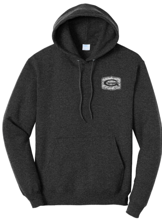Gibsons Logo Hoodie - Black Heather