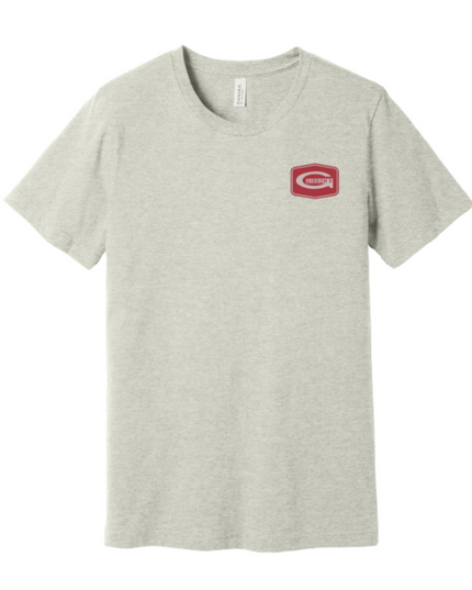 Gibson's Retro Graphic T-Shirt - Heather Cement