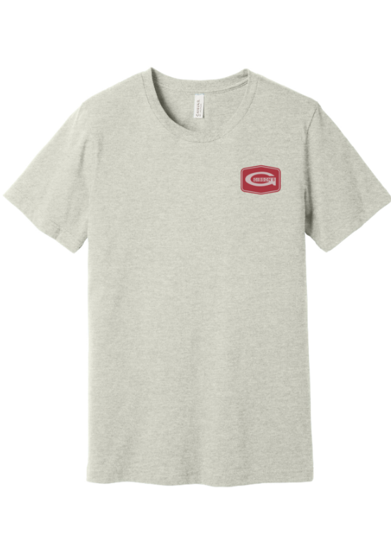Gibson's Retro Graphic T-Shirt - Heather Cement