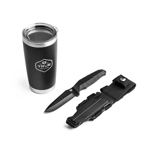 TRUE Kidnight Edition Fixed Blade & Tumbler Set