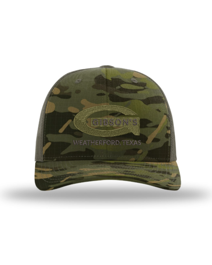 Gibson's Embroidered Hat - Multicam Tropic/Loden