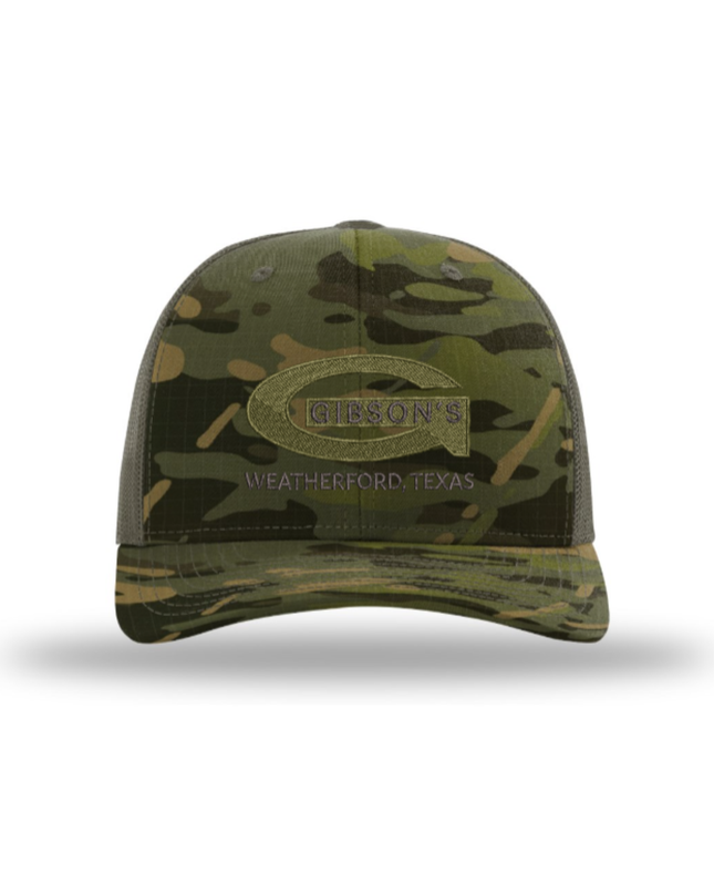 Gibson's Embroidered Hat - Multicam Tropic/Loden