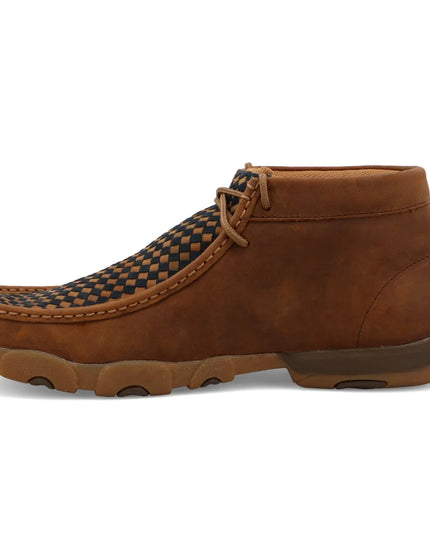 Men's Chukka Driving Moc - Oiled Saddle & Midnight