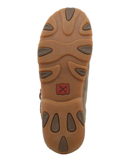 Women's Chukka Driving Moc - Bomber & Nude Print